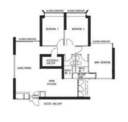 Blk 48 Forfar Heights (Queenstown), HDB 4 Rooms #601007211